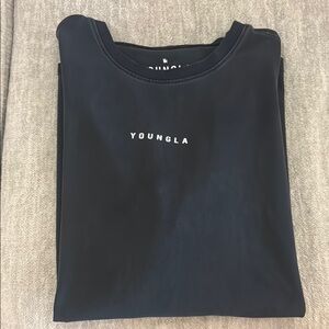 YoungLA Midnight Black Tee
